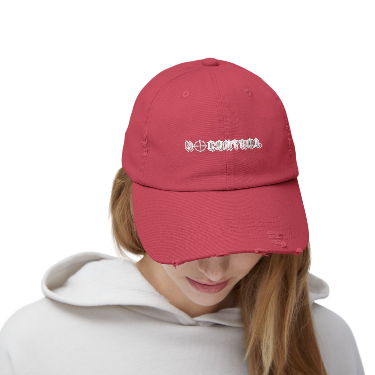 Distressed Cap 'No Control'