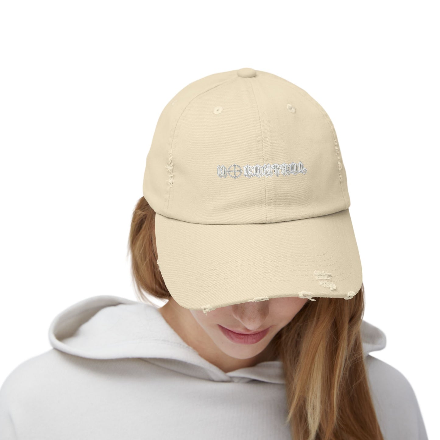Distressed Cap 'No Control'