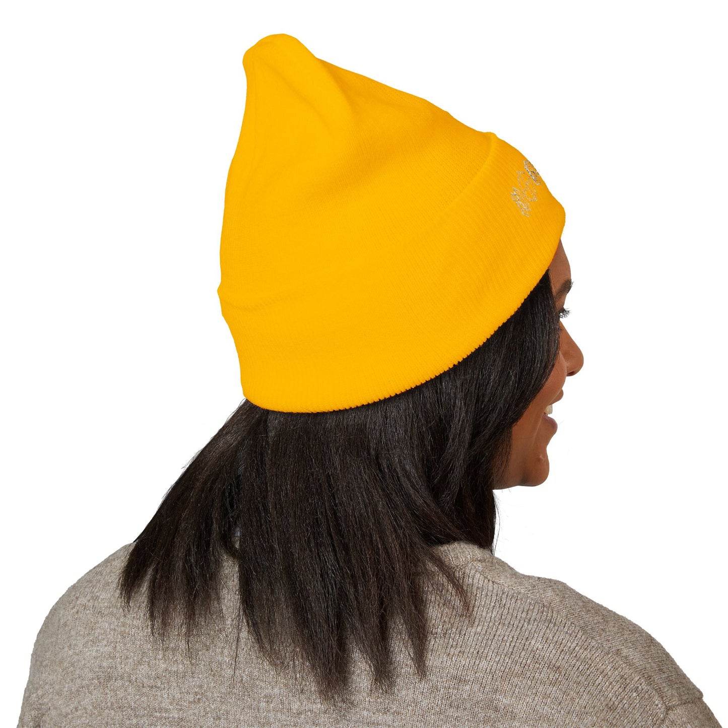 Embroidered 'No Control' Cuffed Beanie