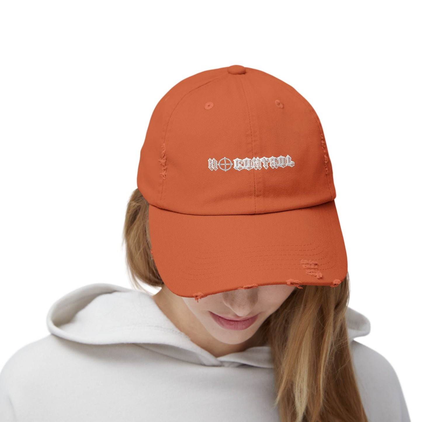 Distressed Cap 'No Control'