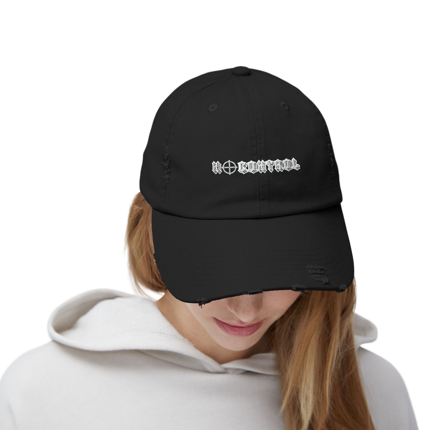 Distressed Cap 'No Control'