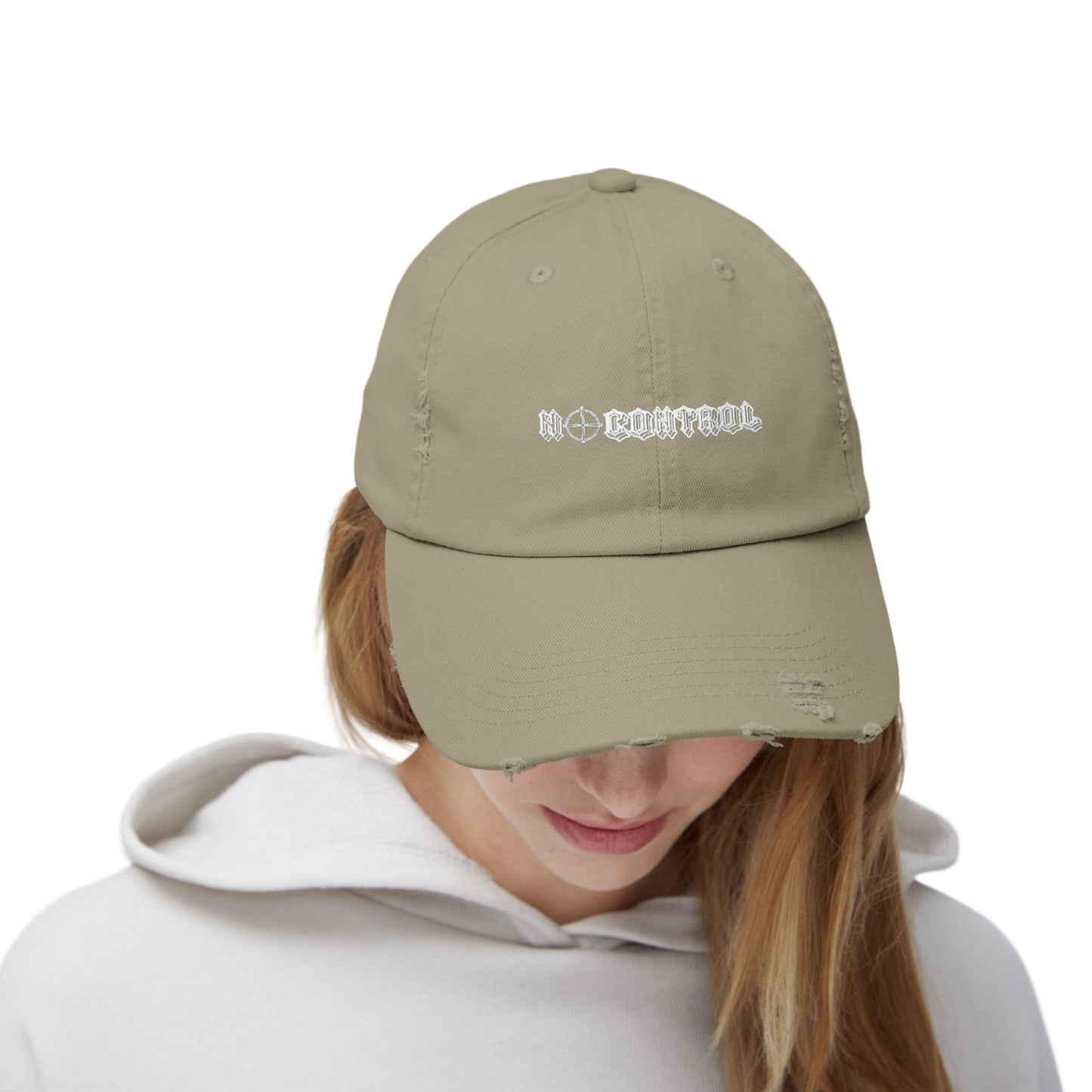 Distressed Cap 'No Control'