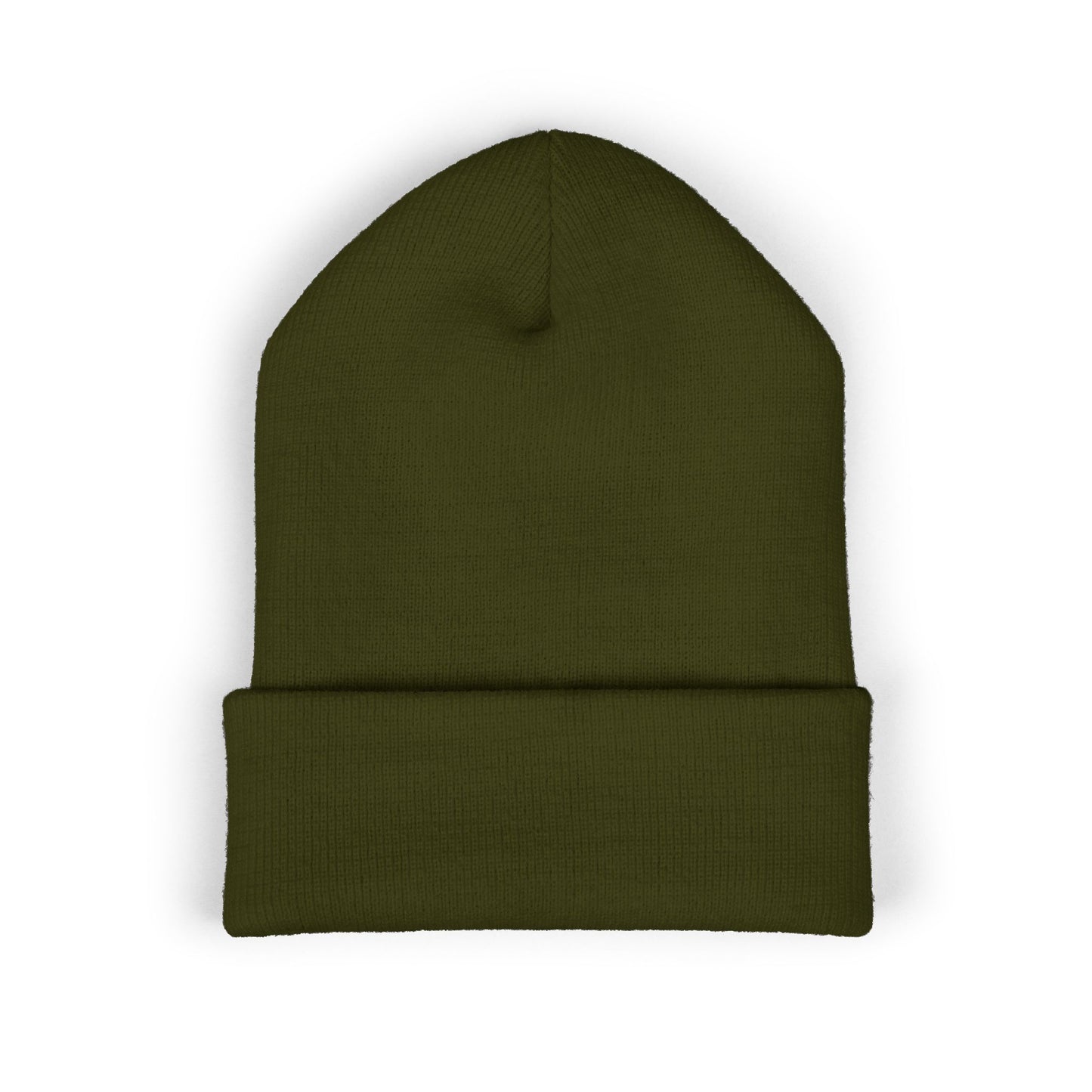 Embroidered 'No Control' Cuffed Beanie