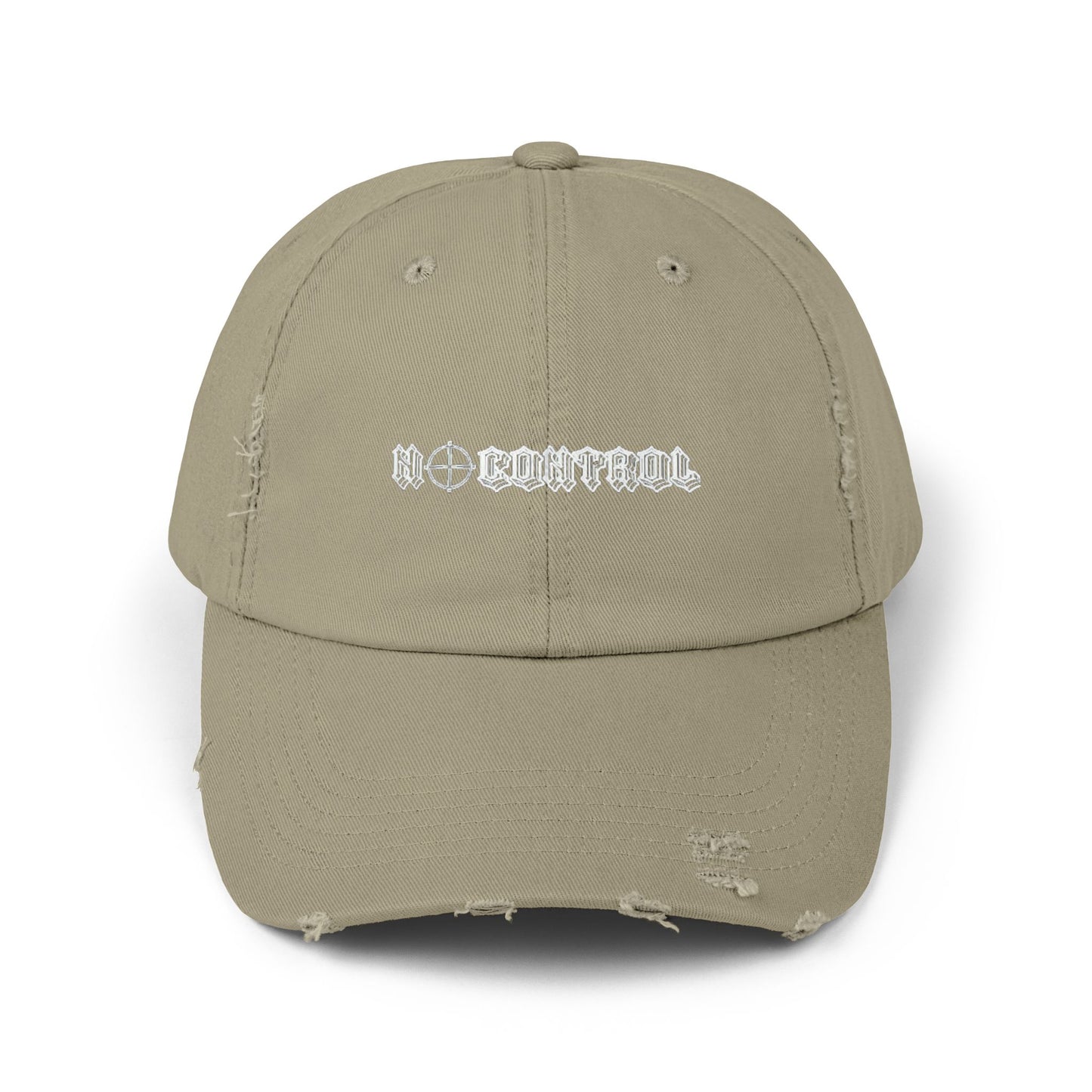 Distressed Cap 'No Control'
