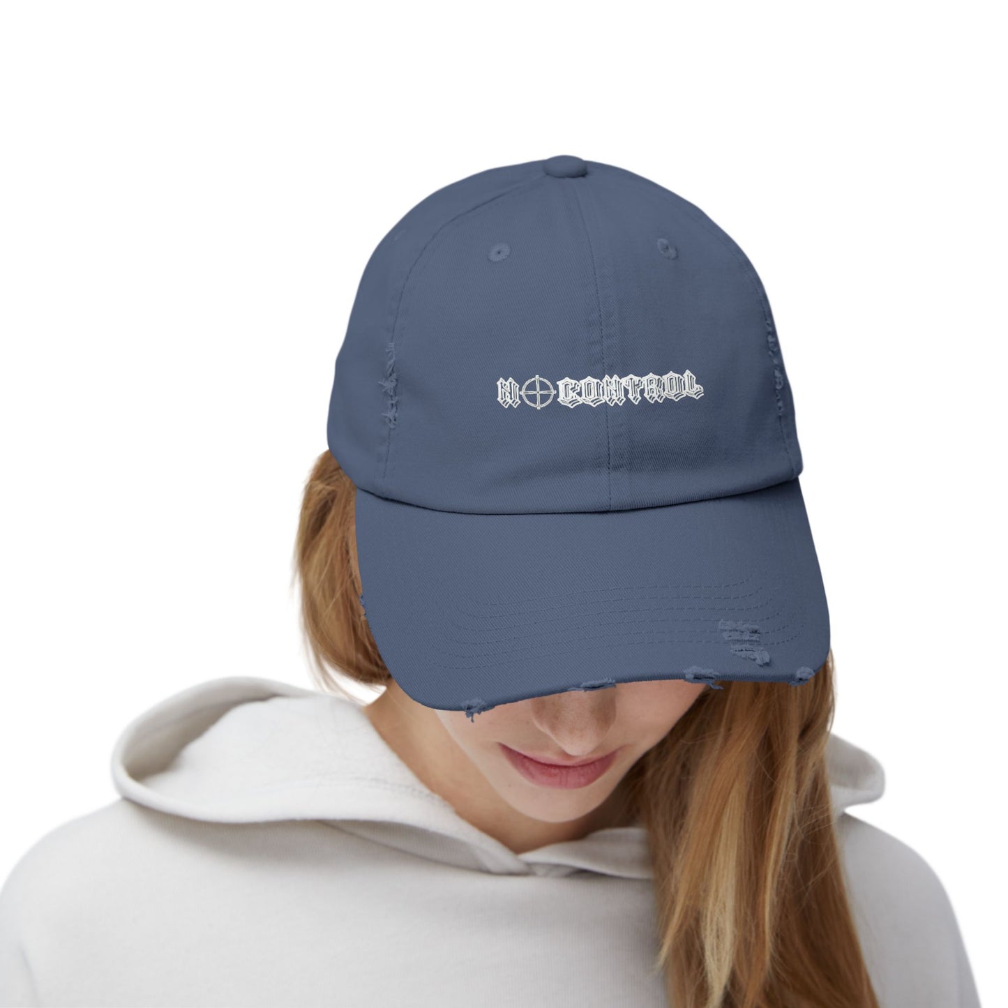 Distressed Cap 'No Control'