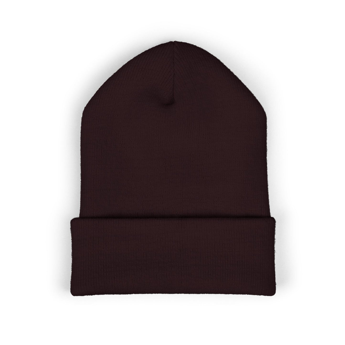 Embroidered 'No Control' Cuffed Beanie