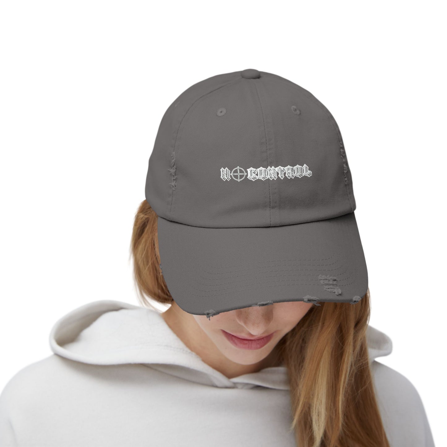 Distressed Cap 'No Control'