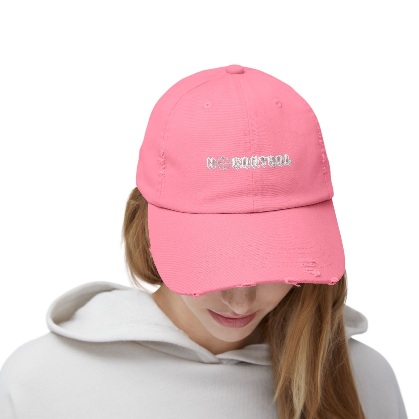 Distressed Cap 'No Control'