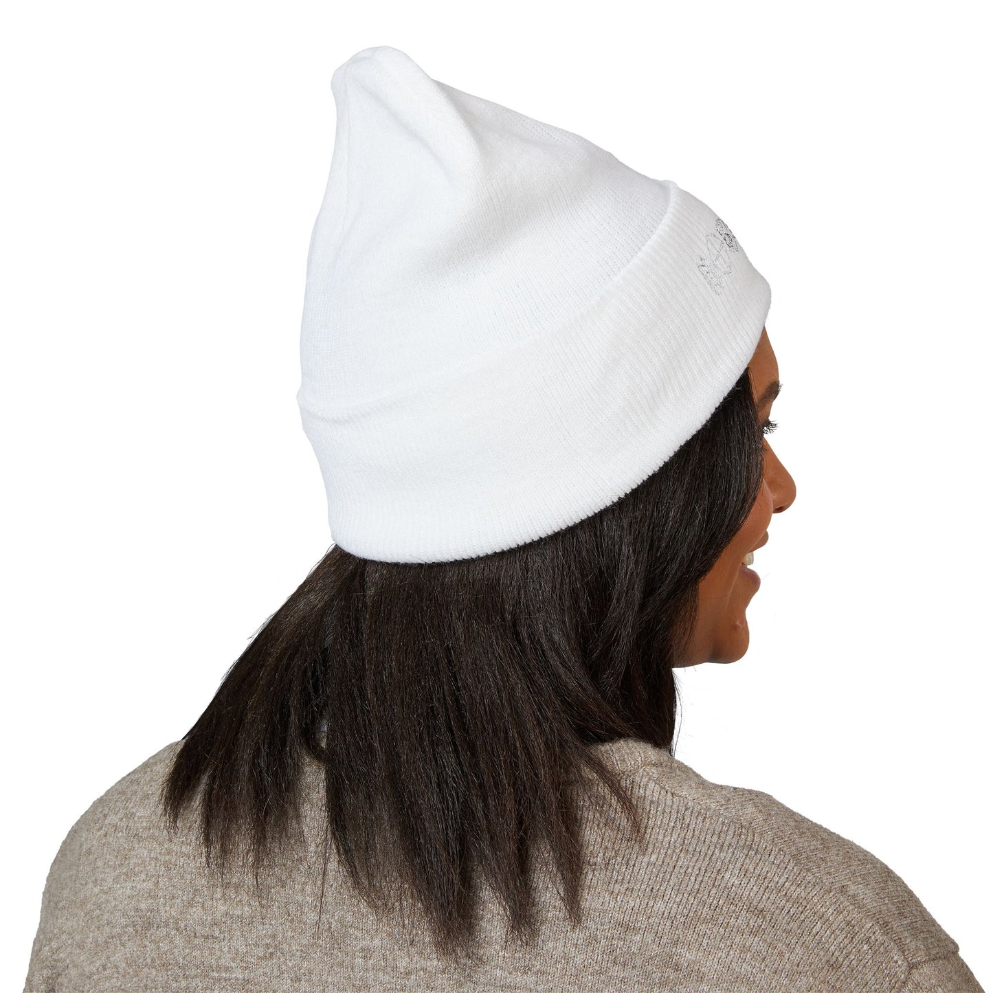 Embroidered 'No Control' Cuffed Beanie