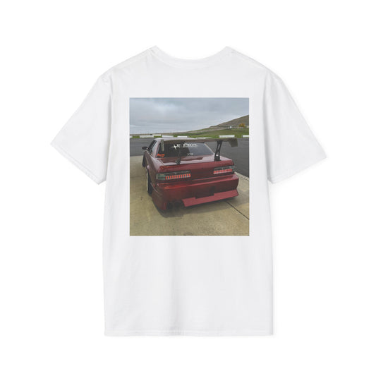 Drift Track T‑Shirt — Red Racing Coupe Graphic Tee
