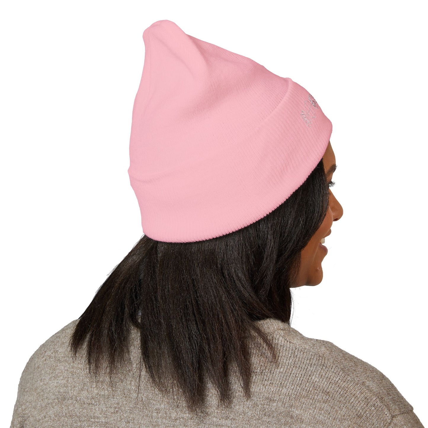 Embroidered 'No Control' Cuffed Beanie