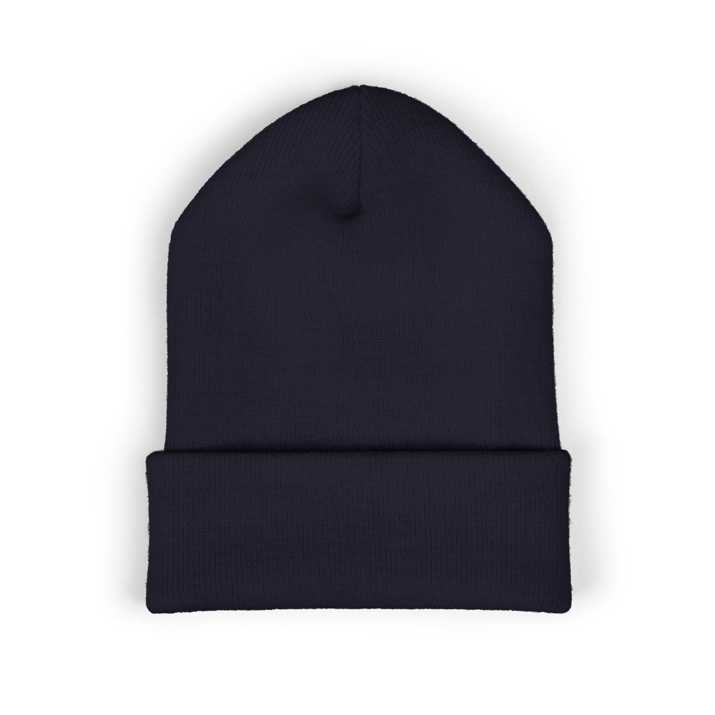 Embroidered 'No Control' Cuffed Beanie